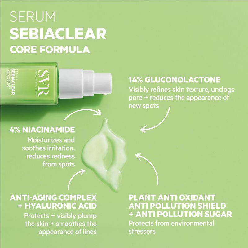 S&eacute;rum Svr Sebiaclear Face Retinoid Alternative,... image number null
