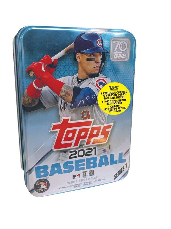 Lata De B&eacute;isbol Topps Serie 1 2021 image number null