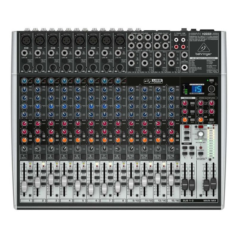 Mezcladora An&aacute;loga 22 Canales Behringer Xenyx X... image number null