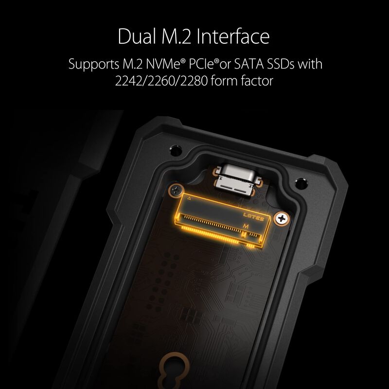 Carcasa Ssd Asus Tuf Gaming A1 Externa M.2 Nvme... image number null