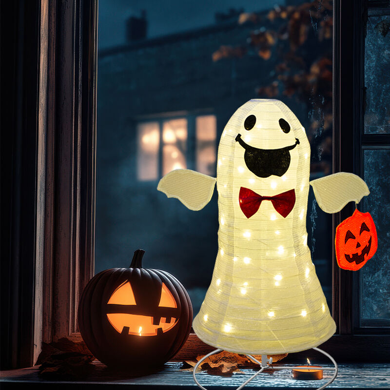 Decoraciones Metalica Halloween con Forma de Fa... image number null