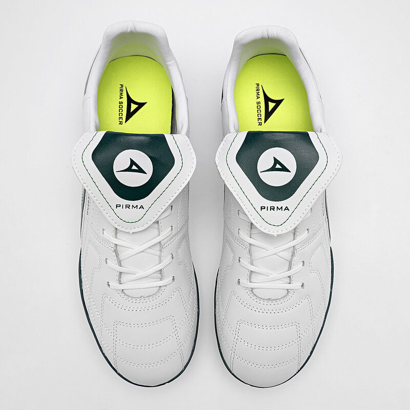 Pirma Tenis De F&uacute;tbol Para Hombre Blanco Verde ... image number null