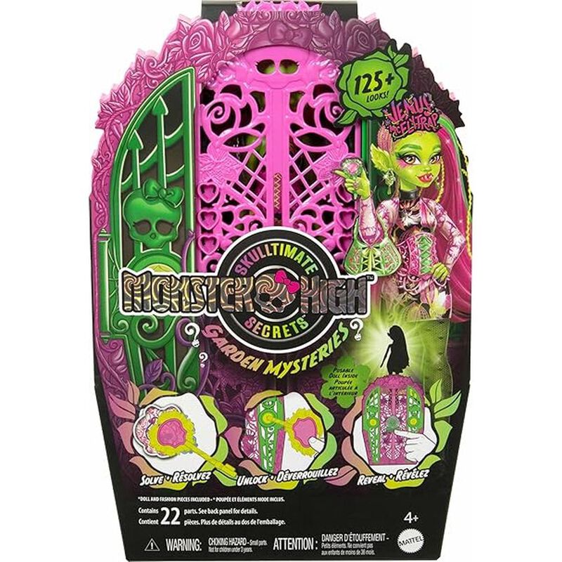 Venus McFlytrap Monster High Mu&ntilde;eca Skulltimate... image number null