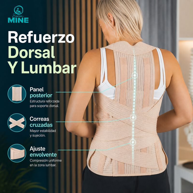 Soporte Dorso Lumbar Reforzada Premium | Faja O... image number null