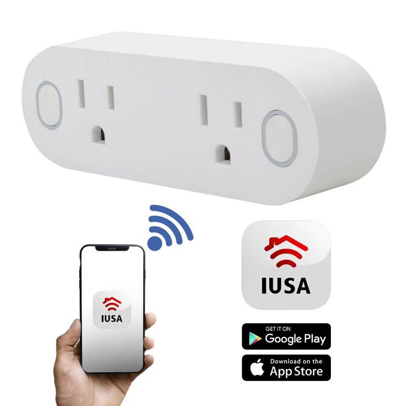 Multicontacto Inteligente Wifi, 2 Entradas image number null