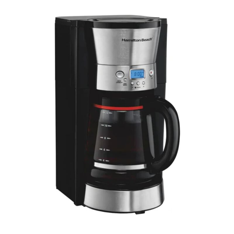 Cafetera Programable Hamilton Beach 12 Tazas Ne... image number null