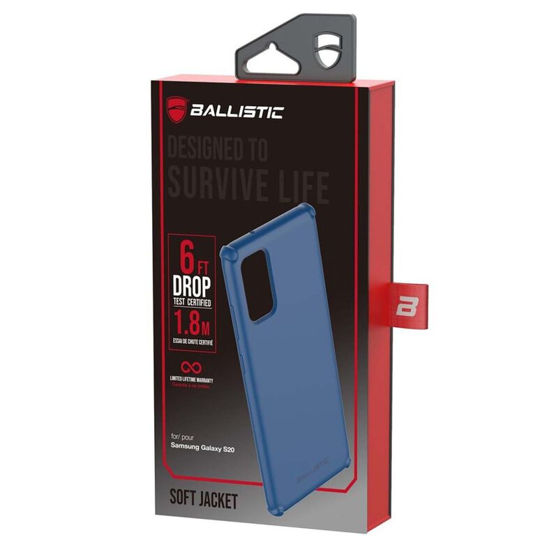 Funda Ballistic Soft Para Samsung S20 Azul image number null