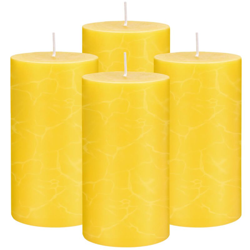 Velas De Citronela Ofun, Grandes, 5 X 10 Cm, Co... image number null
