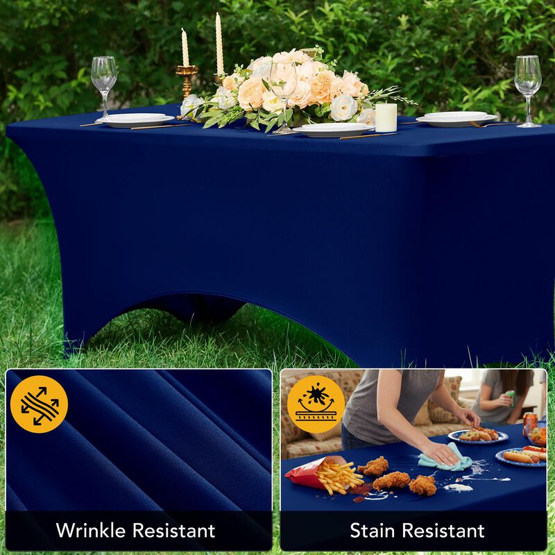 Manteles Dailyset pack de 6 azul marino rectang... image number null