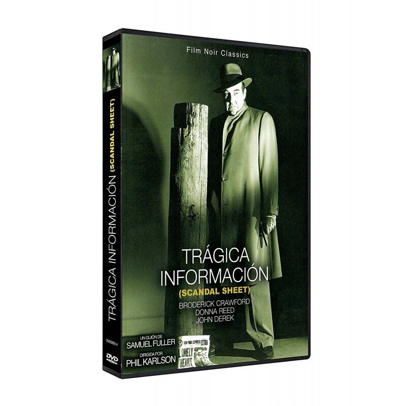 Informaci&oacute;n Tr&aacute;gica [dvdr] 1952 Hoja De Esc&aacute;nda... image number null