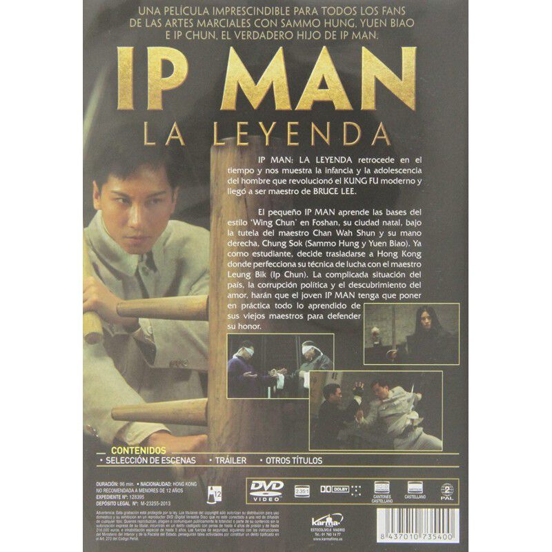 Ip Man: La Leyenda [dvd] image number null