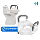 Asiento Elevado Inodoro Reposabrazos Adulto Mayor Handy