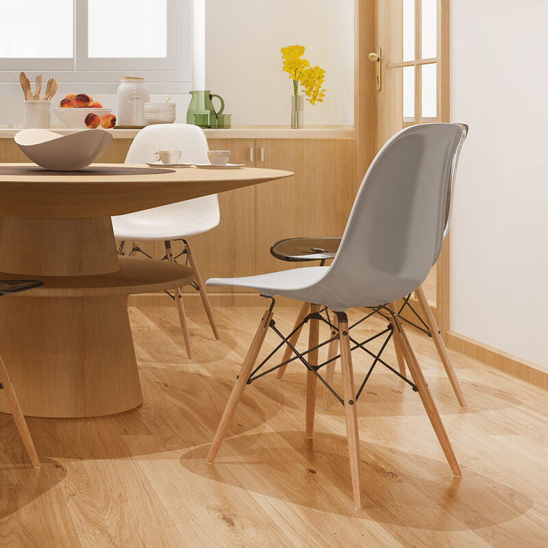 Set de 4 Sillas Modernas Para Comedor y Sala Mi... image number null