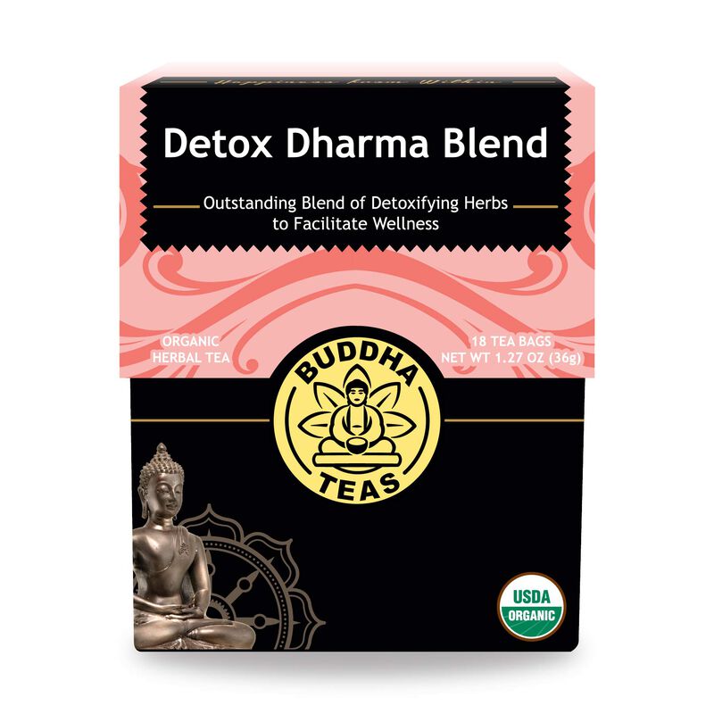 Buddha Teas T&eacute; Mezcla Dharma Detox 36 g 18 Bols... image number null