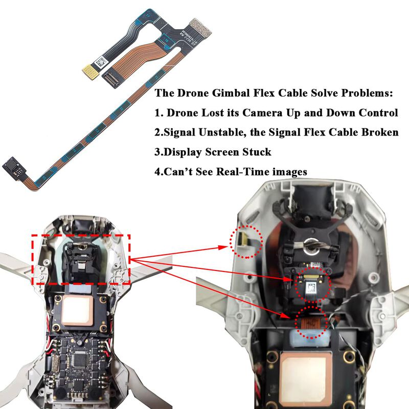 Cable Flexible De Reemplazo Para Gimbal Del Dro... image number null