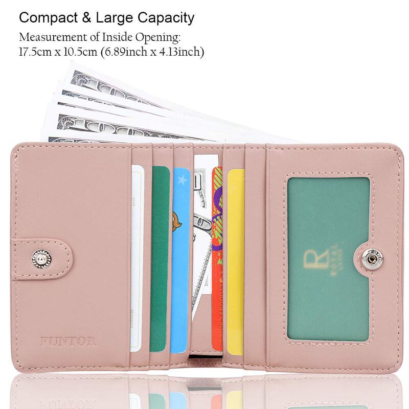 Cartera Ft Funtor 10,6 X 9 X 1,5 Cm Rfid Cuero image number null