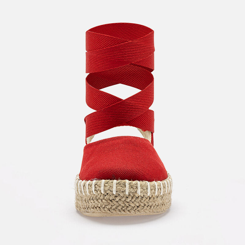 Queen zapato Plataforma rojo para Ni&ntilde;a image number null