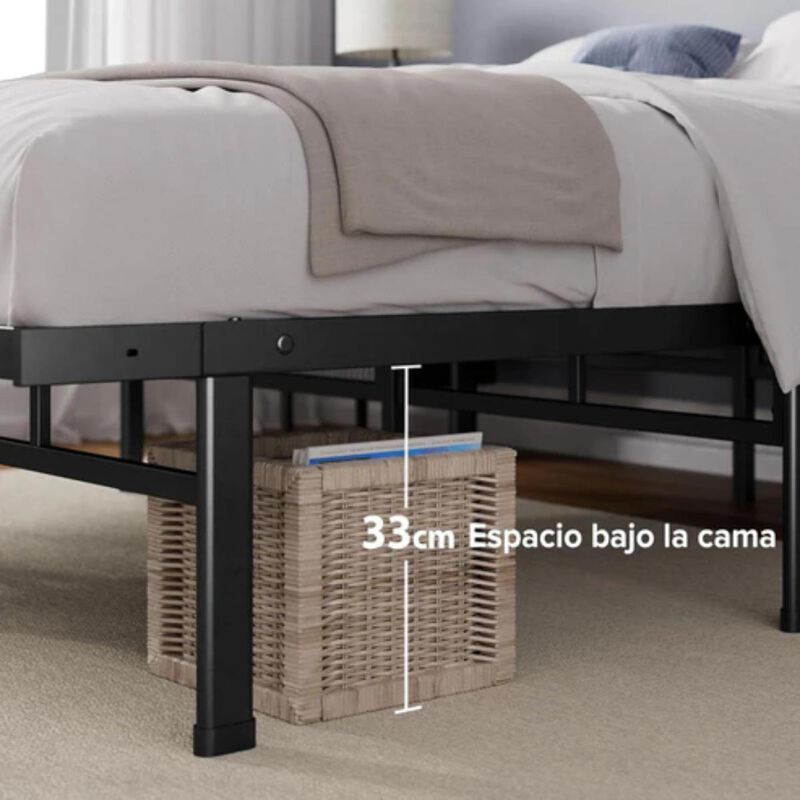 Base De Cama De Metal Zinus Justin Individual image number null