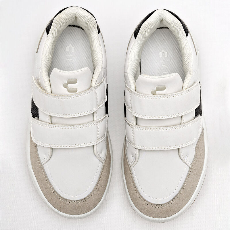 Charly Tenis urbano para ni&ntilde;o. Blanco negro bei... image number null