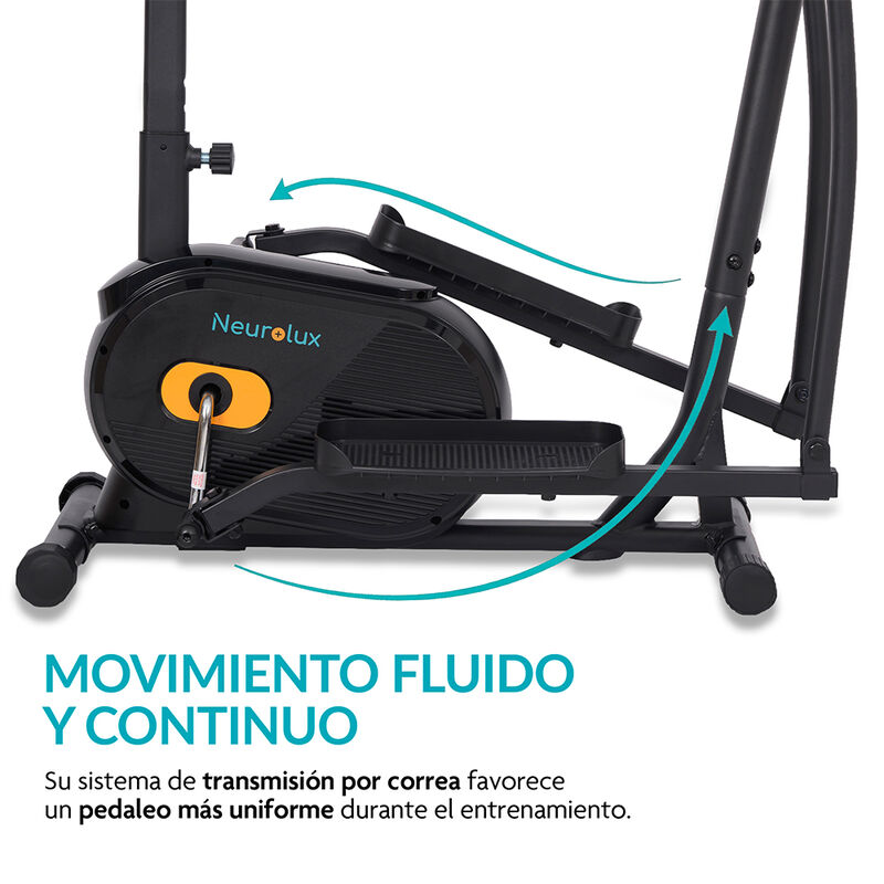 Bicicleta El&iacute;ptica 2 En 1 Con 8 Niveles De Resi... image number null