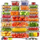 Recipientes De Almacenamiento De Alimentos Kemethy, 60 Unidades, Herm&eacute;ticos, Sin Bpa