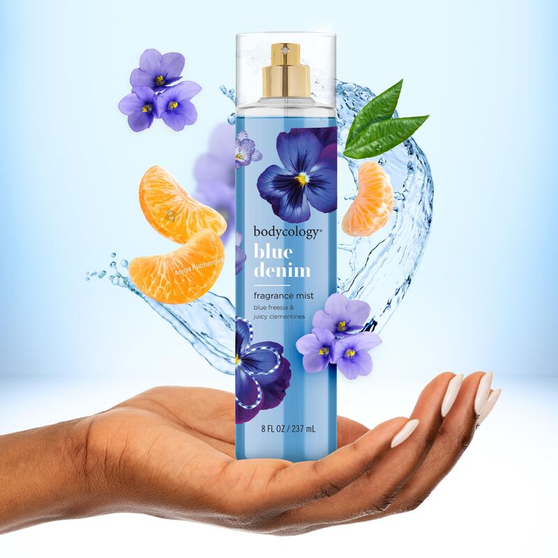 Body Mist Bodycology Blue Denim De Larga Duraci... image number null