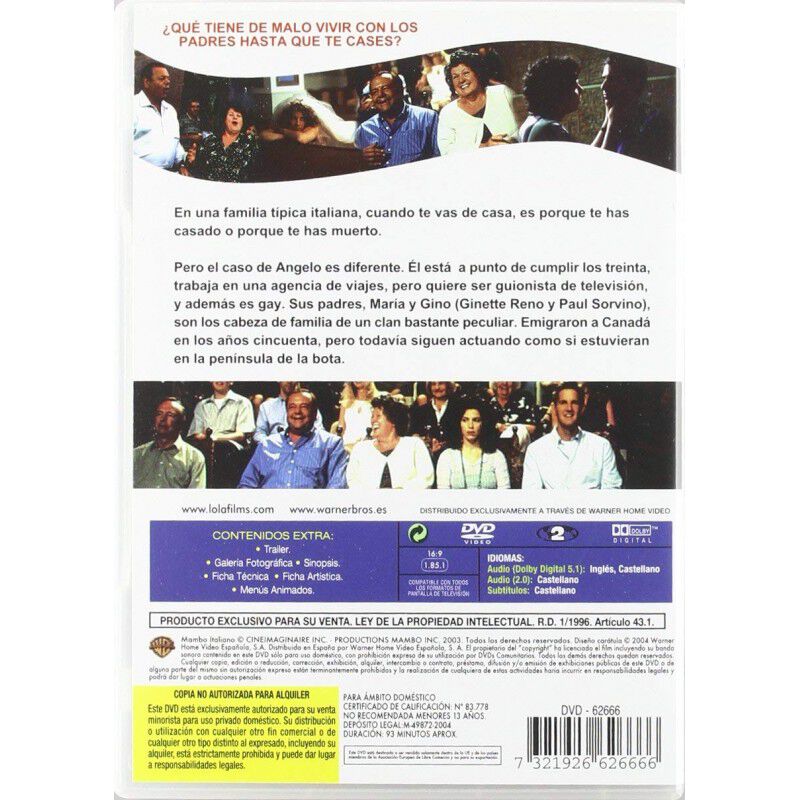 Mambo Italiano [dvd] (2003) image number null