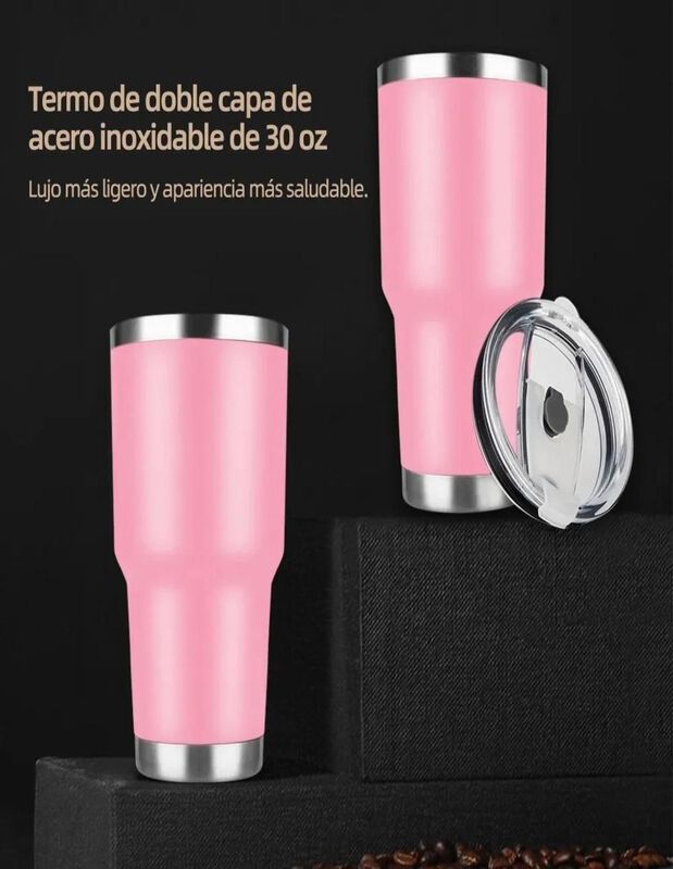 Termo Casa BIU de acero inoxidable con tapa dob... image number null