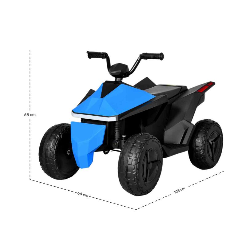 Cuatrimoto Cyber El&eacute;ctrica Montable Ni&ntilde;os 12v 8... image number null