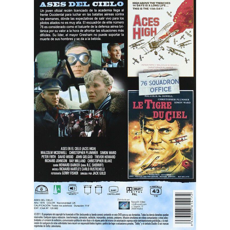 Ases Del Cielo [dvd] image number null