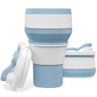 Termo Taza Plegable Meimia 300 ml Azul