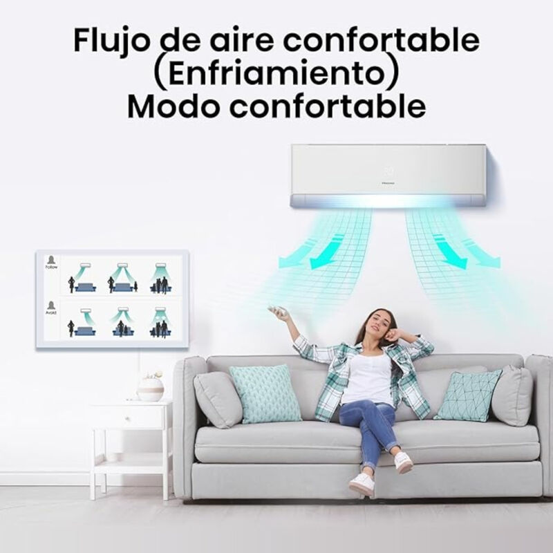 Aire Acondicionado Minisplit Hisense Art122Ka 1... image number null