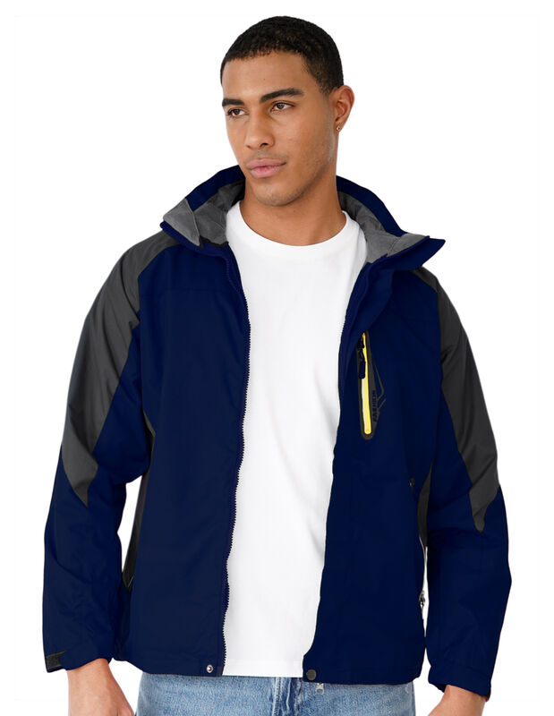 Chamarra Unisex Impermeable Gorro Desmontable D... image number null