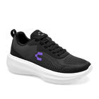 Charly tenis deportivo para mujer negro cod 139606-E