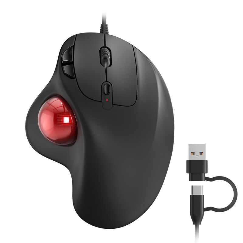 Rat&oacute;n Trackball Nulea M509 Con Cable, Dise&ntilde;o Er... image number null