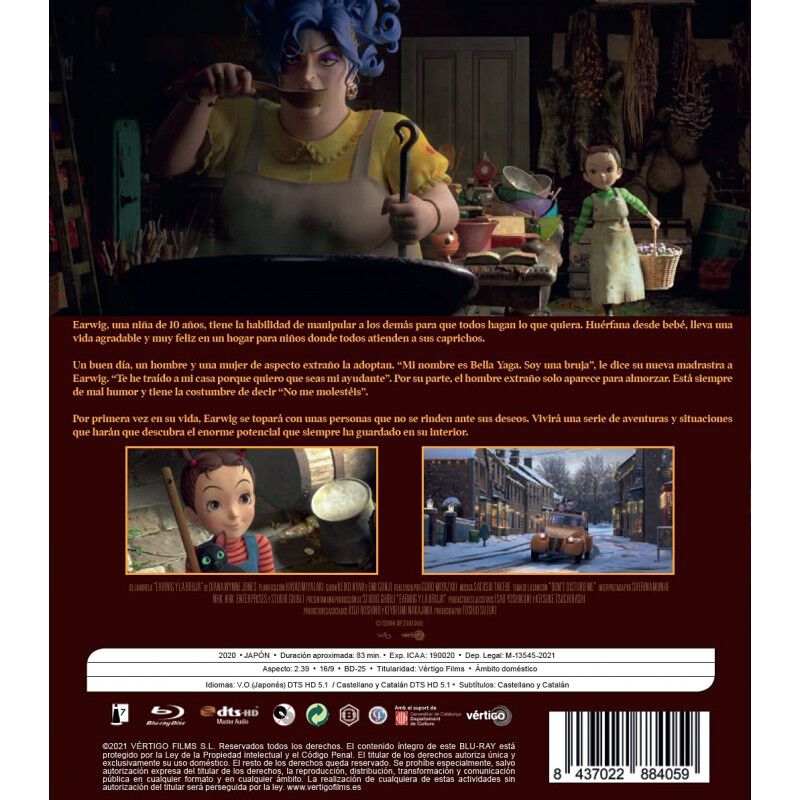 Earwig Y La Bruja [blu-ray] image number null