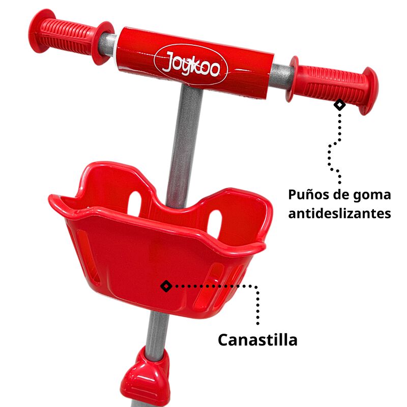 Scooter para Ni&ntilde;os con Canastilla Tres Ruedas d... image number null