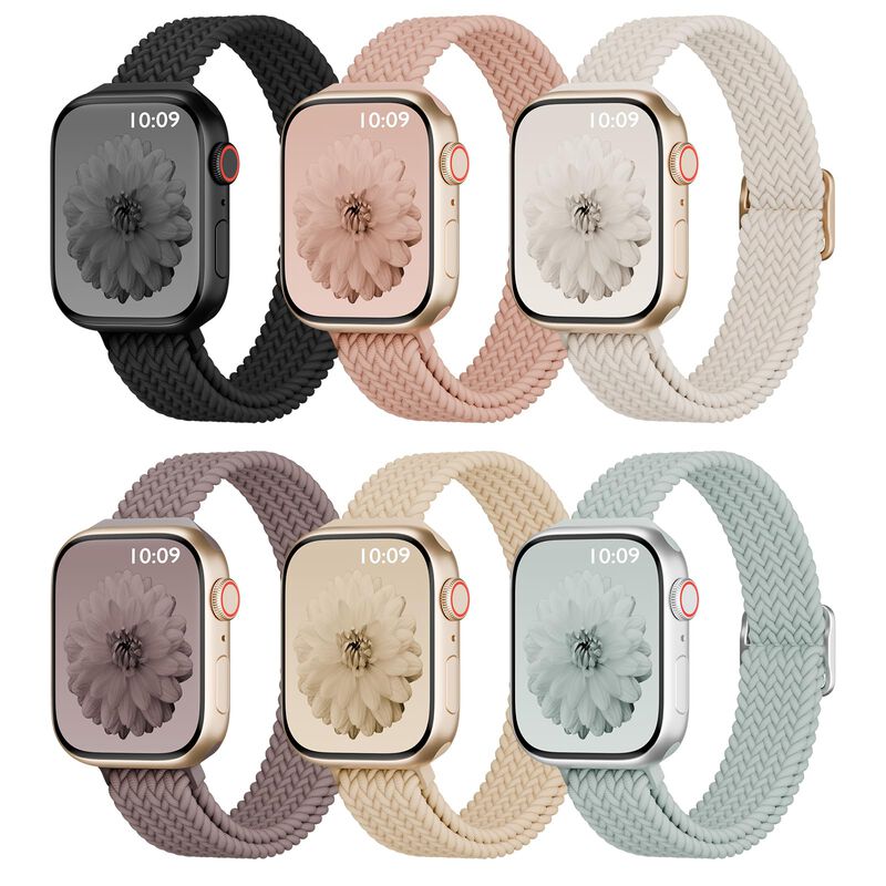 Correa De Reloj Strawlain Nylon Trenzado - Pack... image number null