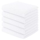 Toalla Homaxy Algod&oacute;n - Pack de 5 - 13x28 cm - Blanco