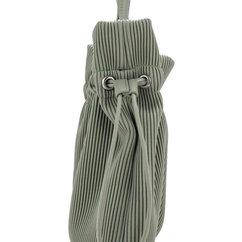 Bolsa Tote Maxi Con Jareta Color Verde image number null