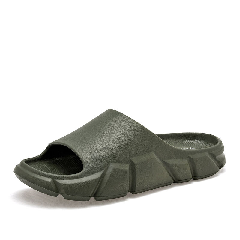 Elega Sandalia Impermeable Para Hombre Olivo Co... image number null