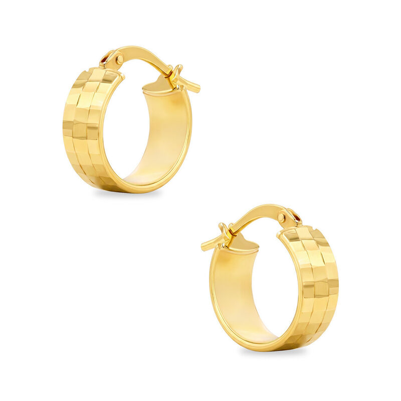 Arracadas 2begold Amarillo Diamantado (925+1/10... image number null
