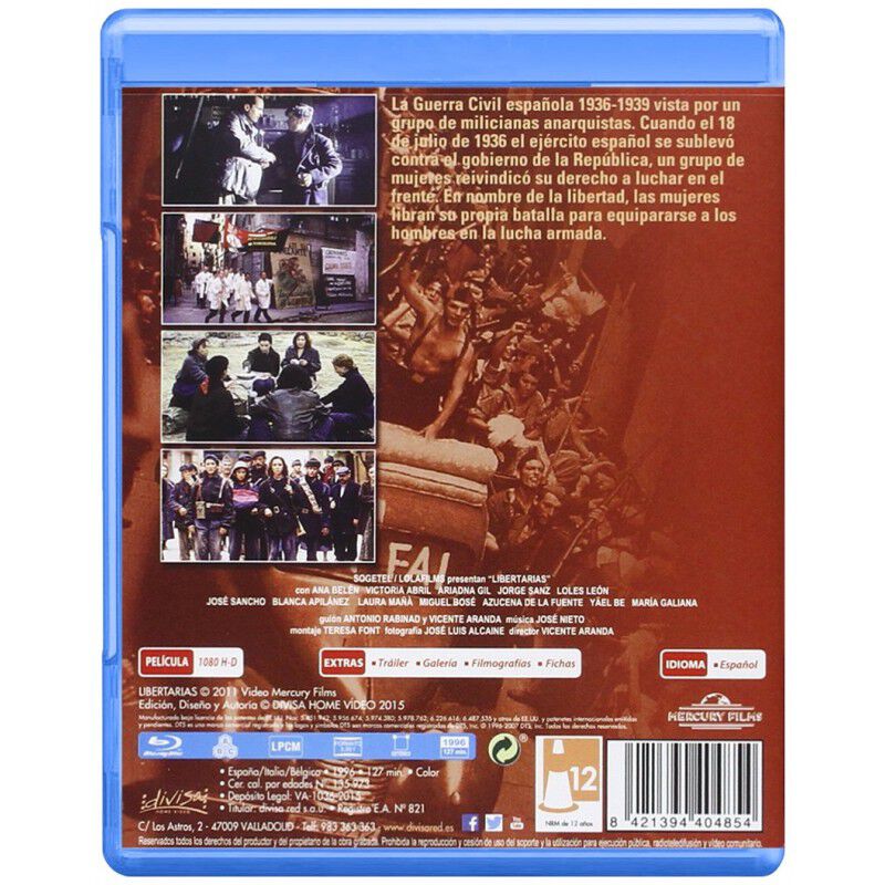 Libertarias [Blu-ray] image number null