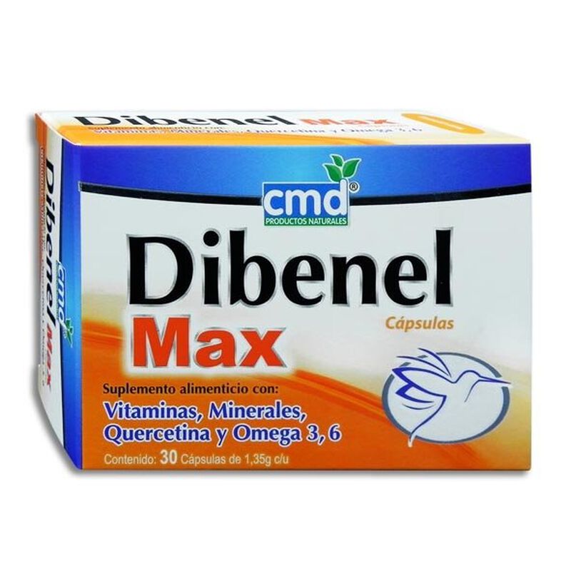 Dibenel Max Suplemento Alimenticio en C&aacute;psulas ... image number null