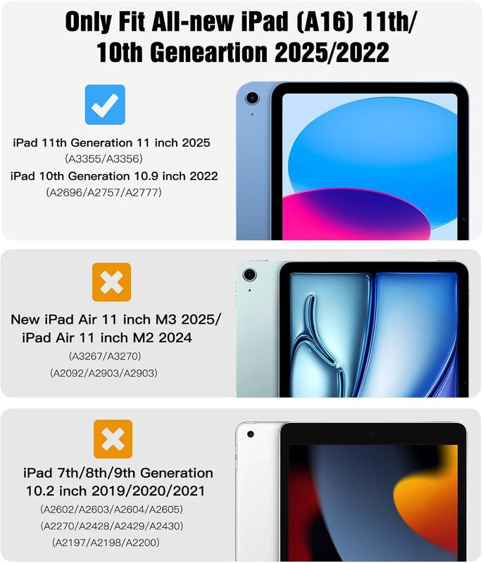 Funda Para Ipad Bmouo 11"/10,9" (a16/10&ordf; Genera... image number null