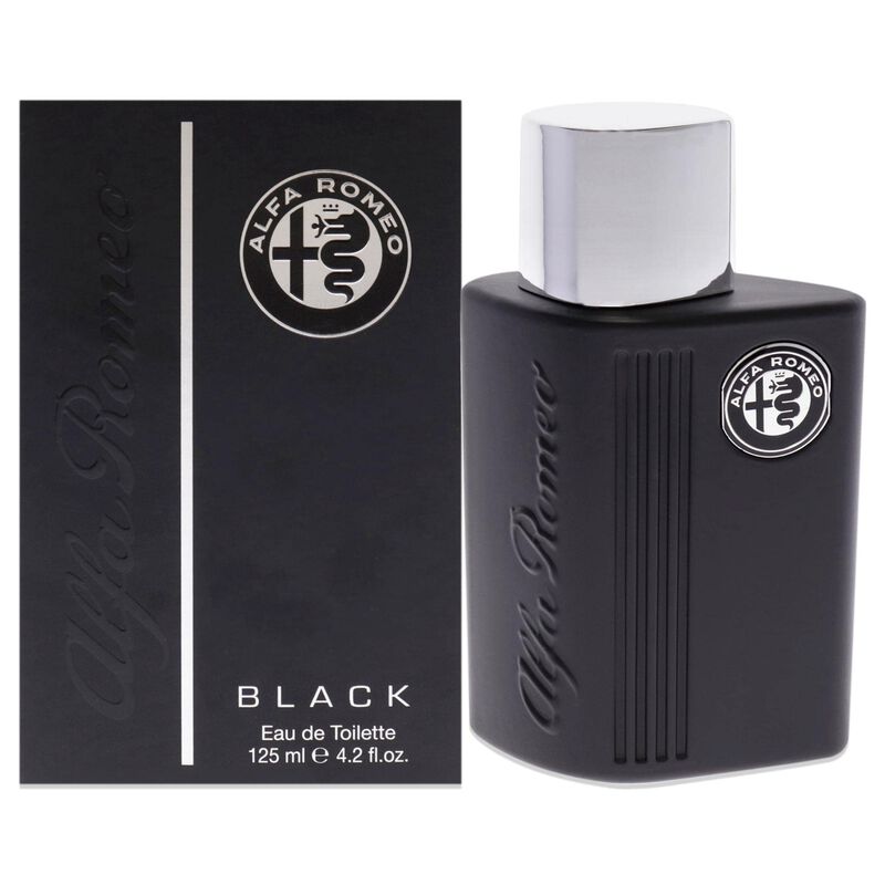 Perfume Alfa Romeo Black Edt 125ml Para Hombre image number null