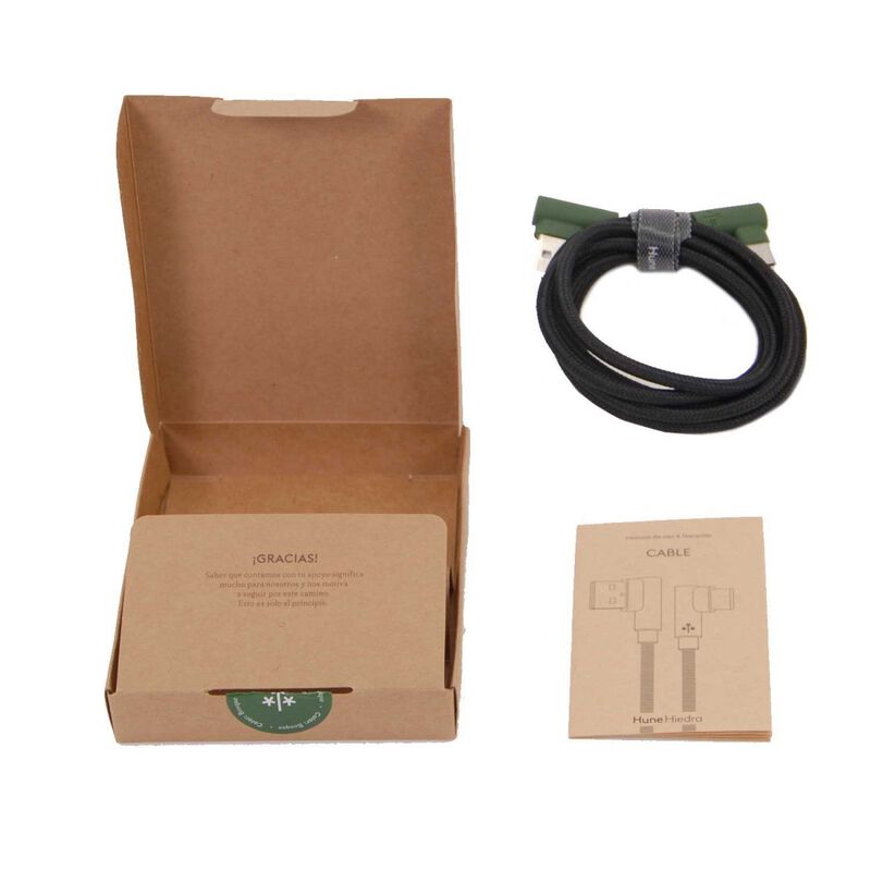 Cable Datos Hune Usb-a A Micro-usb Sustentable ... image number null