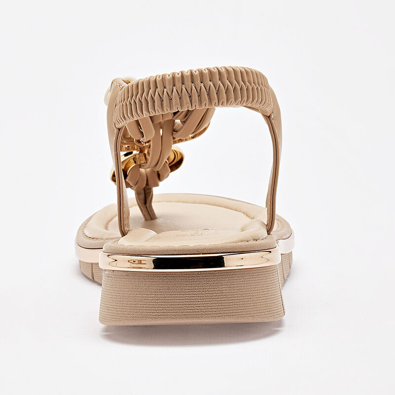 Been Class sandalia piso para mujer beige cod 1... image number null