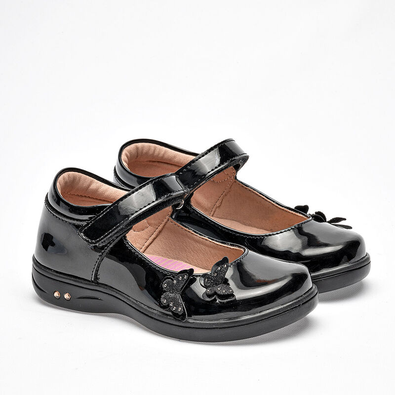Yuyin Zapato para beb&eacute;  Negro charol image number null