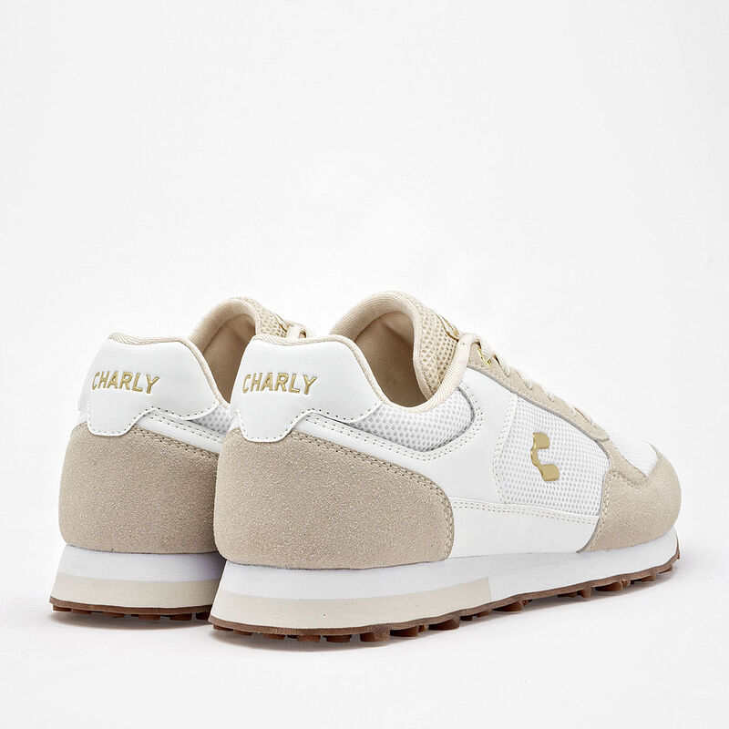 Charly Tenis urbano para mujer blanco beige image number null